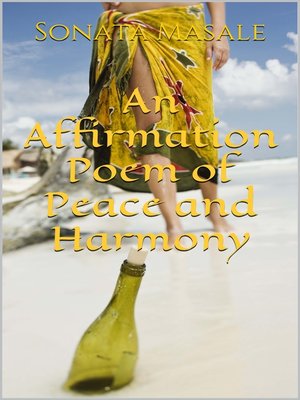 cover image of An Affirmation Poem of Peace and Harmony
